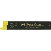 FABER-CASTELL MINAS SUPER-POLYMER 0.3mm HB 12-PACK 120300